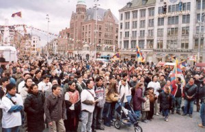 Rally in Amsterdam Rally in Amsterdam