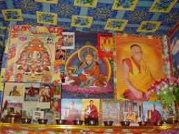Dalai Lama shrine