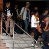 The Tibetans come out of the department of Immigration