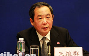Zhu Weiqun, the director of the Ethnic and Religious Affairs CPPCC.