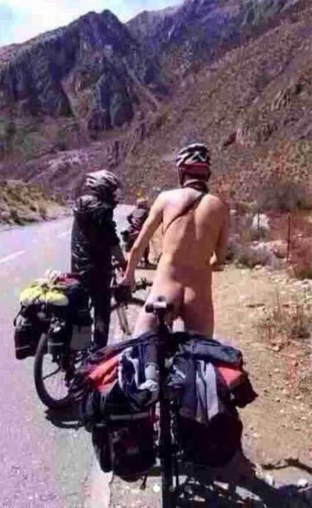 Chinese bicyclists