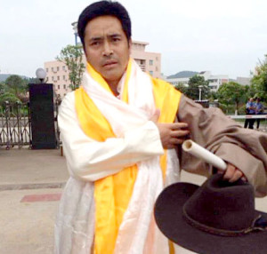 Tibetan writer Buddha