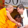 Mario Oriani-Ambrosini and Dalai Lama
