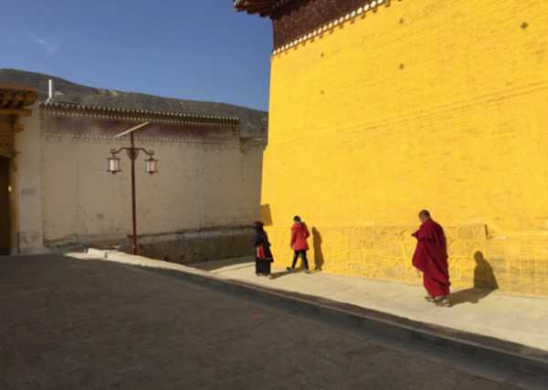 Tibetan monks