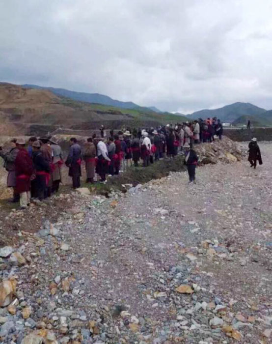 mining protest