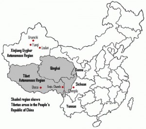 Tibet Map