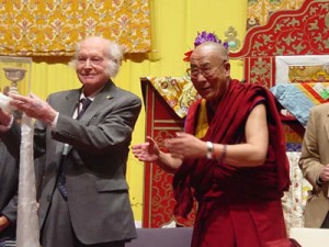 Heinrich Harrer with His Holiness the Dalai Lama Heinrich Harrer with His Holiness the Dalai Lama