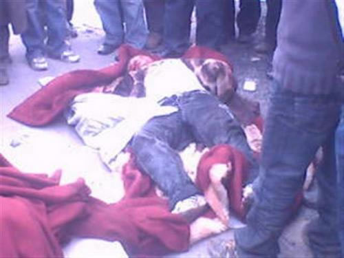 Protester killed by police Protester killed by police
