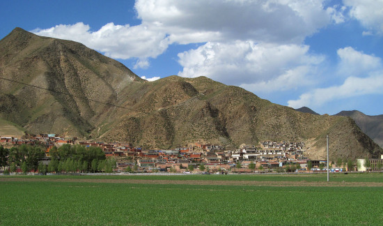 The west side of Sangchu town