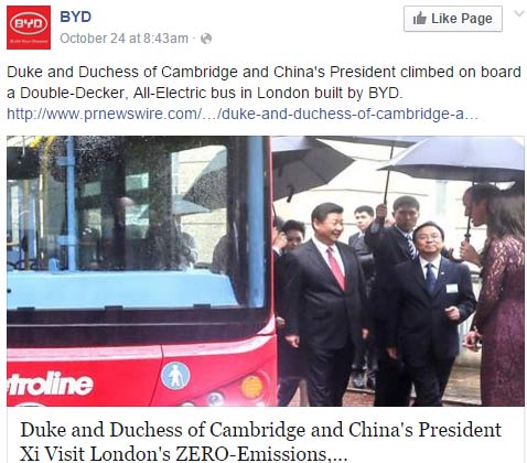 BYD Facebook