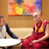 Emmanuel Macron and His Holiness the Dalai Lama